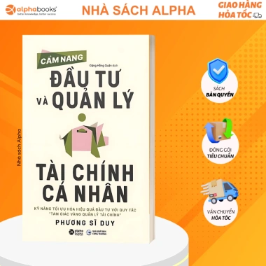 Sách Đầu Tư Vàng + Cẩm Nang Đầu Tư & Quản Lý Tài Chính Cá Nhân - Alpha Books 127.200 VNĐ 2