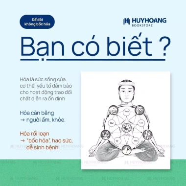 Sách Để Đời Không Bốc Hỏa - Điều Hòa Thể Chất Tinh Thần, Tăng Sinh Lực, Thể Lực, Giá 148.500₫ 4 Sách Để Đời Không Bốc Hỏa - Điều Hòa Thể Chất Tinh Thần, Tăng Sinh Lực, Thể Lực, Giá 148.500₫ 4