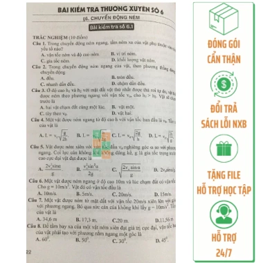 Sách Đề kiểm tra đánh giá Vật lí 10 – Kết nối tri thức với cuộc sống, giảm giá 21%