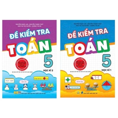 Sách Đề Kiểm Tra Toán 5 - Bộ Kết Nối Tri Thức, Giá ưu đãi 51.750 VND, Luyện Đề