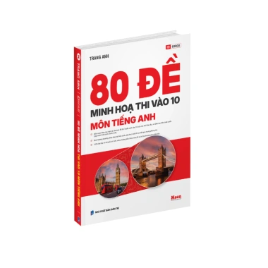 Sách đề ôn thi 10 môn Toán, Học, Ngữ Văn, Tiếng Anh, Khoa học tự nhiên - MoonBook giá ưu đãi 135.000₫ 14