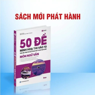 Sách đề ôn thi 10 môn Toán, Học, Ngữ Văn, Tiếng Anh, Khoa học tự nhiên - MoonBook giá ưu đãi 135.000₫ 16