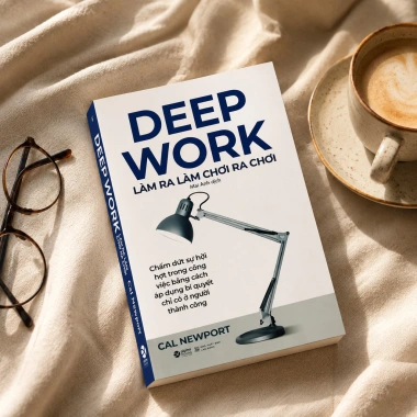 Sách Deep Work - Bí quyết làm việc sâu, thành công trong môi trường xao nhãng, chỉ 127k