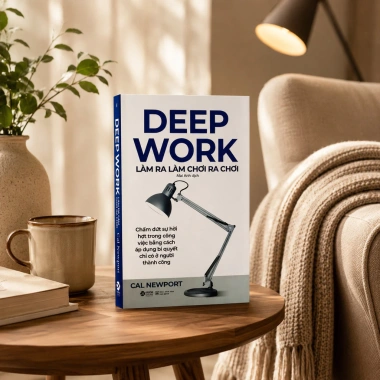 Sách Deep Work - Bí quyết làm việc sâu, thành công trong môi trường xao nhãng, chỉ 127k