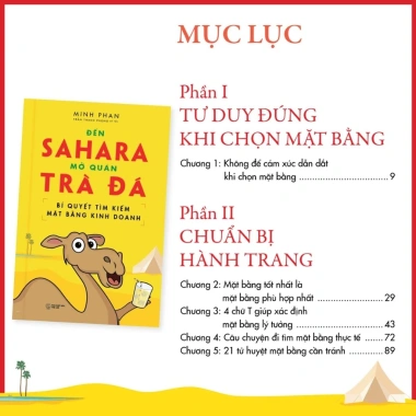 Sách Đến Sahara Mở Quán Trà Đá - Bí Quyết Tìm Kiếm Mặt Bằng Kinh Doanh 157K