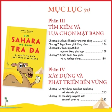 Sách Đến Sahara Mở Quán Trà Đá - Bí Quyết Tìm Kiếm Mặt Bằng Kinh Doanh 157K