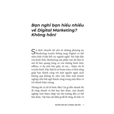 Sách Digital Marketing Chiến Lược Là Lược Đi Để Chiến Kira giá ưu đãi 113.980 VND, học ngay