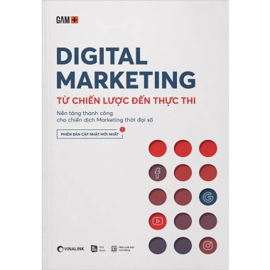 Sách Digital Marketing: Từ Chiến Lược Đến Thực Thi - Giá 209.000đ | Rio Book
