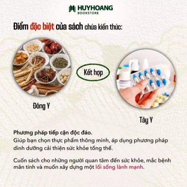 Sách Dinh Dưỡng Học Bị Thất Truyền Đông Y Tây Y Đẩy Lùi Bệnh Mãn Tính - Giá Ưu Đãi 160,200₫