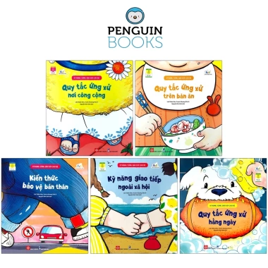 Sách Đinh Tị - Kỹ Năng Sống Đầu Đời Cho Bé, Bộ 5 Cuốn Giá Ưu Đãi 125.000 VND