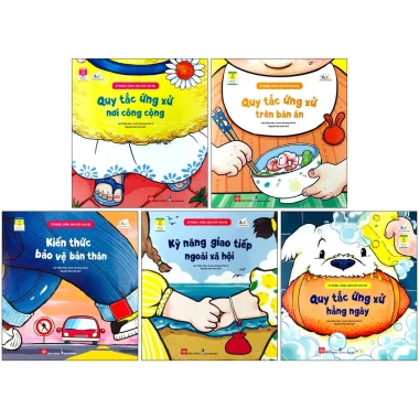 Sách Đinh Tị - Kỹ Năng Sống Đầu Đời Cho Bé, Bộ 5 Cuốn Giá Ưu Đãi 125.000 VND