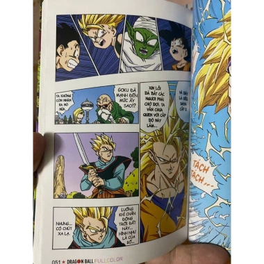 Sách Dragon Ball Full Color phần 6 (tập 1‑6) – Giá 540.000₫, tranh màu sinh động 6
