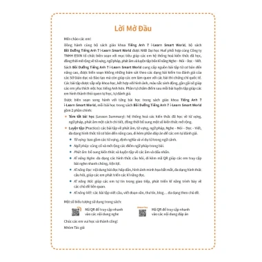 Sách DTPbooks Bồi dưỡng Tiếng Anh Lớp 7 i-Learn Smart World - Giá chỉ 78.000đ