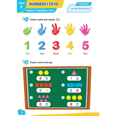 Sách DTPbooks i-Learn English for Math 1 bản 2 - Giá ưu đãi 99.000 VND - Học tiếng Anh Toán 1 6 Sách DTPbooks i-Learn English for Math 1 bản 2 - Giá ưu đãi 99.000 VND - Học tiếng Anh Toán 1 6