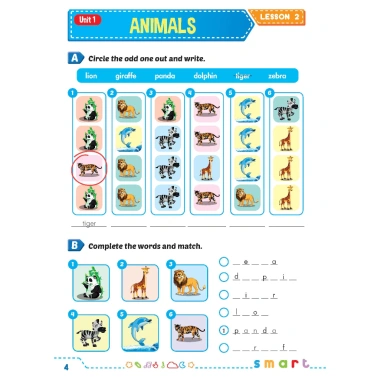 Sách DTPbooks Tiếng Anh 4 i-Learn Smart Start Workbook - Giá chỉ 78.000 VND giảm 21%
