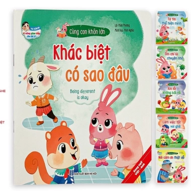 Sách Ehon Kỹ năng sống Cùng Con Khôn Lớn Song Ngữ Việt Anh - Bộ 10 Cuốn 79.000 VND 2 Sách Ehon Kỹ năng sống Cùng Con Khôn Lớn Song Ngữ Việt Anh - Bộ 10 Cuốn 79.000 VND 2