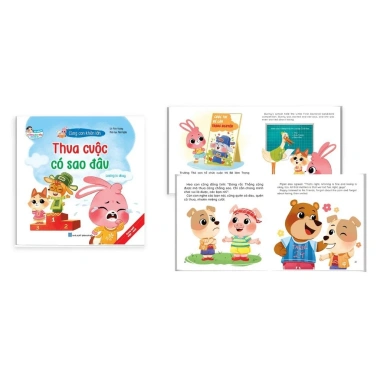 Sách Ehon Kỹ năng sống Cùng Con Khôn Lớn Song Ngữ Việt Anh - Bộ 10 Cuốn 79.000 VND