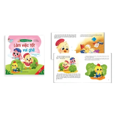 Sách Ehon Kỹ năng sống Cùng Con Khôn Lớn Song Ngữ Việt Anh - Bộ 10 Cuốn 79.000 VND