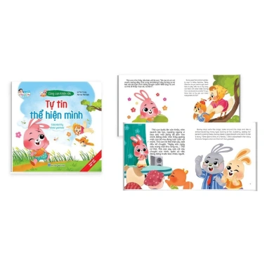 Sách Ehon Kỹ năng sống Cùng Con Khôn Lớn Song Ngữ Việt Anh - Bộ 10 Cuốn 79.000 VND