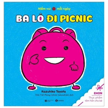 Sách Ehon Thực Phẩm Tâm Hồn Cho Bé - Vui Mỗi Ngày, Ba Lô Picnic Ưu Đãi 31.850₫ 2