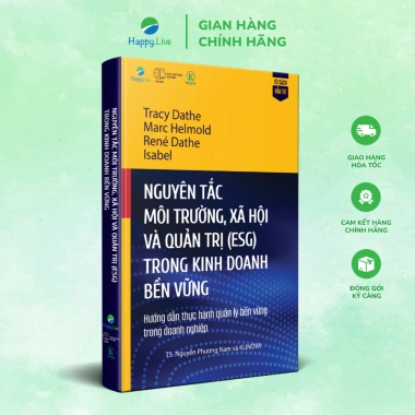 Sách ESG: Nguyên tắc môi trường, xã hội, quản trị kinh doanh bền vững - 499.000₫ 2