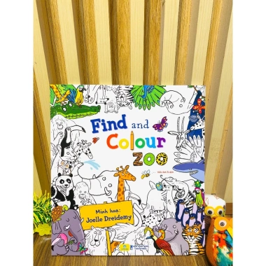 Sách Find and Colour - Quarto Group Bản Quyền USA, Giá Ưu Đãi 76.800 VNĐ | ndbooks