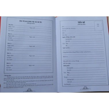 Sách Gia Phả Dòng Tộc bìa cứng tái bản - Giá ưu đãi 88.000 VNĐ, chất lượng cao