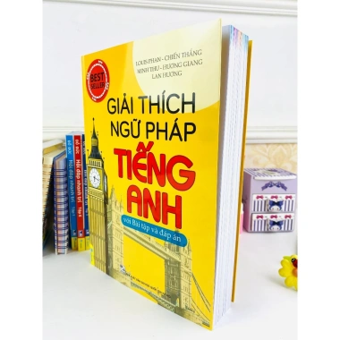 Sách Giải Thích Ngữ Pháp Tiếng Anh kèm Bài Tập và Đáp Án - Giá chỉ 171.600₫
