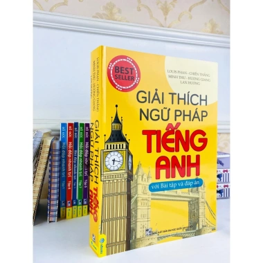 Sách Giải Thích Ngữ Pháp Tiếng Anh kèm Bài Tập và Đáp Án - Giá chỉ 171.600₫