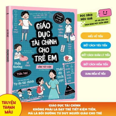 Sách Giáo Dục Tài Chính Cho Trẻ Em Bản Quyền - Học Tiền Từ Sớm, Giá Ưu Đãi 64.000₫