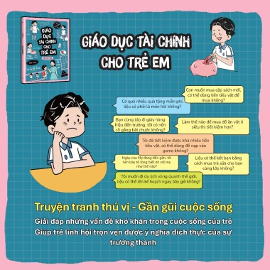 Sách Giáo Dục Tài Chính Cho Trẻ Em Bản Quyền - Học Tiền Từ Sớm, Giá Ưu Đãi 64.000₫