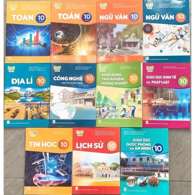 Sách Giáo Khoa và Bài Tập Lớp 10 - Bán lẻ, Giá chỉ 21.800đ, Kết Nối Tri Thức Với Cuộc Sống