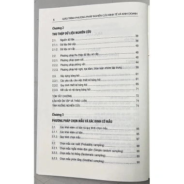 Sách giáo trình phương pháp nghiên cứu kinh tế và kinh doanh - Giá chỉ 185.220 VND
