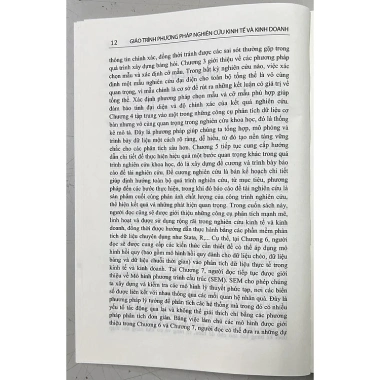 Sách giáo trình phương pháp nghiên cứu kinh tế và kinh doanh - Giá chỉ 185.220 VND