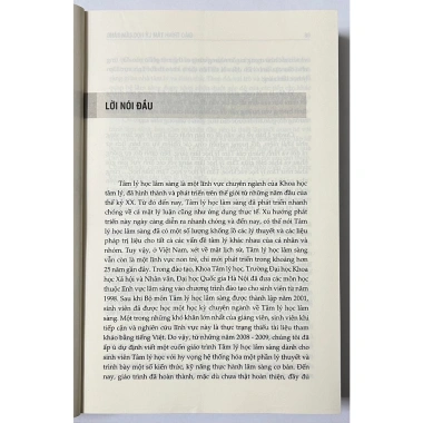 Sách Giáo Trình Tâm Lý Học Lâm Sàng Tái Bản - Giảm còn 162.000 VND (Giá gốc 194.400 VND)
