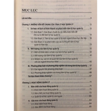 Sách Giáo Trình Tâm Lý Học Quản Lý - Giá 135.000đ, Nâng Cao Kỹ Năng Lãnh Đạo