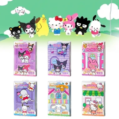 Sách giấy êm ái trẻ em chủ đề Kuromi, giai điệu Lý tưởng, sáng tạo yên tĩnh – Giá 50.600₫ 2