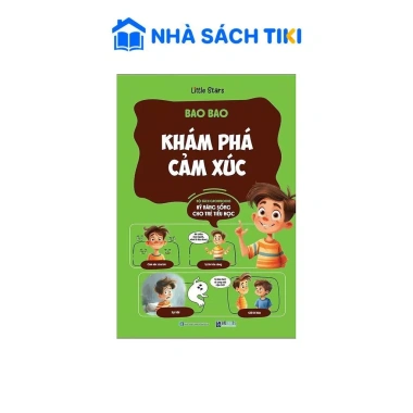 Sách Growbooks kỹ năng sống cho trẻ tiểu học - Bao Bao khám phá cảm xúc - Bizbooks giảm giá 98.600₫