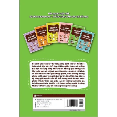 Sách Growbooks kỹ năng sống cho trẻ tiểu học - Bao Bao khám phá cảm xúc - Bizbooks giảm giá 98.600₫