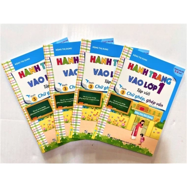 Sách Hành Trang Vào Lớp 1 cho bé 5-6 tuổi - Ndbooks, nội dung chuẩn, giá ưu đãi 36.000 VND