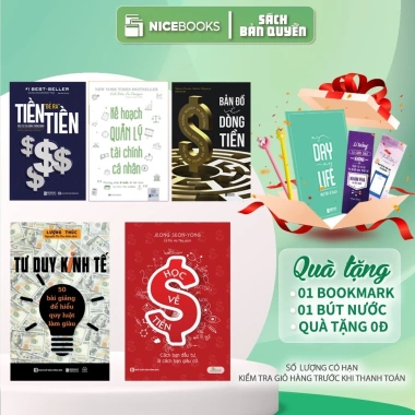Sách Hay Về Tiền: Tư Duy Kinh Tế, Bản Đồ Dòng Tiền, Kế Hoạch Tài Chính - 103.600 VND