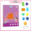 Sách học hình học 3D MYPANDA - Công thức giảng dạy khối lượng, diện tích bề mặt, chỉ 103.600 VND 8