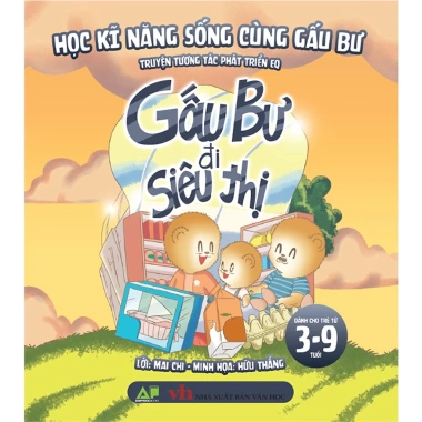 Sách Học Kỹ Năng Sống Cùng Gấu Bư - Truyện Tương Tác Phát Triển IQ và EQ Cho Trẻ, Bộ 6 Cuốn Giá Ưu Đãi