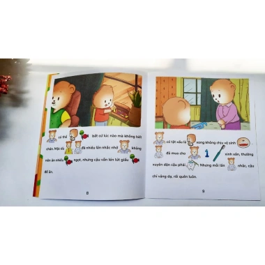 Sách Học Kỹ Năng Sống Cùng Gấu Bư - Truyện Tương Tác Phát Triển IQ và EQ Cho Trẻ, Bộ 6 Cuốn Giá Ưu Đãi