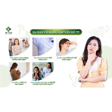 Sạch hôi nách Dr.cell 10ml SAN03 - Khử mùi, sạch mồ hôi, tự tin, giá ưu đãi 180.000đ 5 Sạch hôi nách Dr.cell 10ml SAN03 - Khử mùi, sạch mồ hôi, tự tin, giá ưu đãi 180.000đ 5