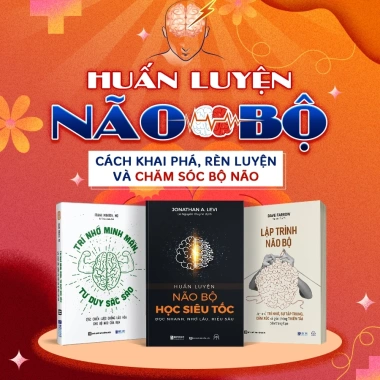 Sách Huấn luyện Não Bộ, Lập trình Não, Tăng trí nhớ minh mẫn, Rèn luyện và nâng cấp bộ não - 106.260 VND