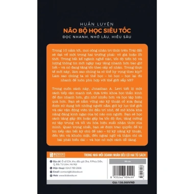 Sách Huấn Luyện Não Siêu Tốc - Đọc Nhanh, Nhớ Lâu, Phát Triển Bản Thân - 106.260₫ 5 Sách Huấn Luyện Não Siêu Tốc - Đọc Nhanh, Nhớ Lâu, Phát Triển Bản Thân - 106.260₫ 5