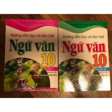 Sách Hướng Dẫn Ngữ Văn 10 Tập 1+2 Bám Sát SGK, Kết Nối Tri Thức, Giá 85.000