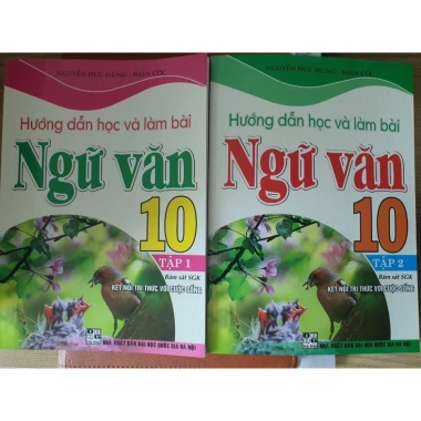 Sách Hướng Dẫn Ngữ Văn 10 Tập 1+2 Bám Sát SGK, Kết Nối Tri Thức, Giá 85.000