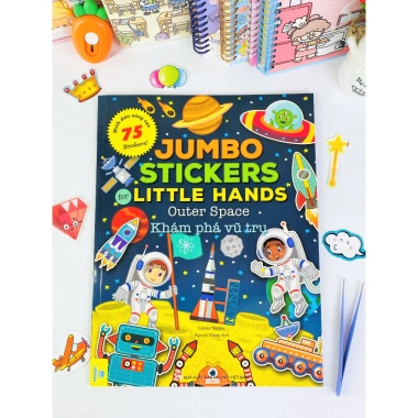 Sách Jumbo Stickers cho Tay Nhỏ - 75 Hình Dán Siêu To - Ndbooks Giá 55.200đ 4
